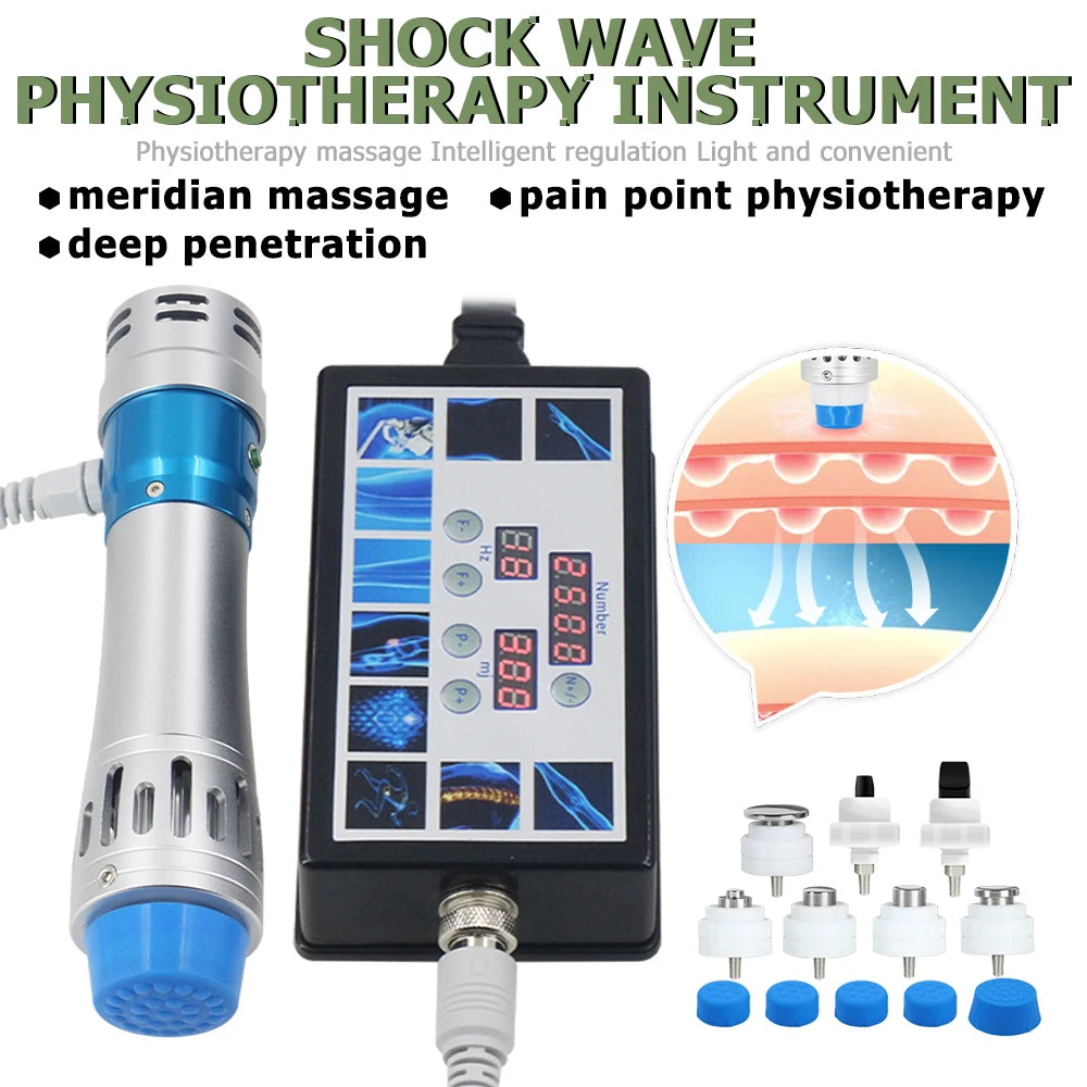 2024 New Shockwave Therapy Machine For Effective ED Treatment Body Relax And Relieve Back Pain Physiotherapy Shock Wave Massager