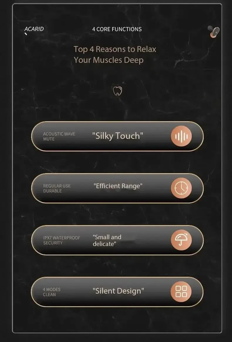 Mini Vibrating Fascia Gun Portable Silent Muscle Massager Motorized High Frequency Vibration Relaxation Artifacts