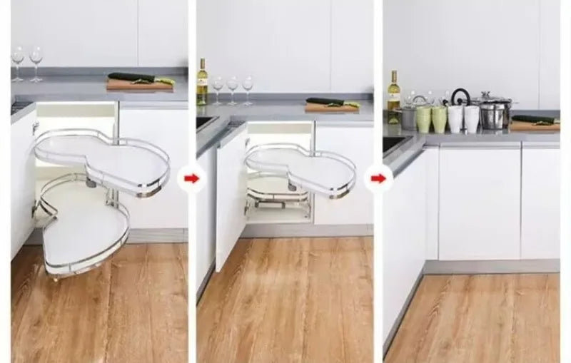 Steel Kitchen Cabinet Storage Home Spices Organizer Stackable Closet Drawer Furniture Household Hanging Cabinet Accessories