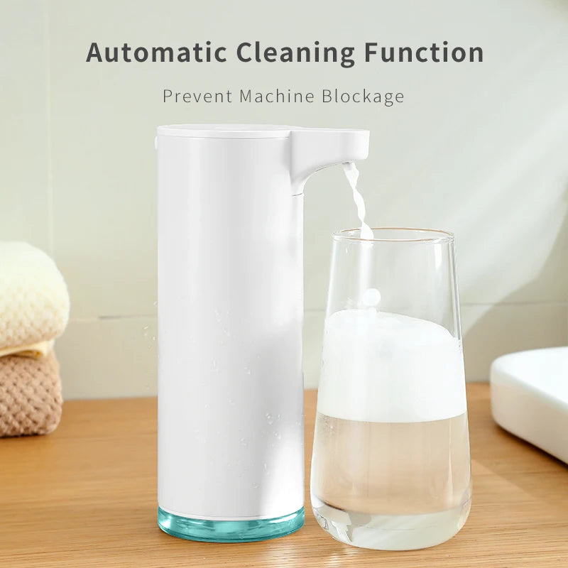 Stainless Automatic Soap Dispensers Rechargeable Touchless Sensor Smart Washing Hand Machine Liquid Hand Sanitizer Pump Foaming