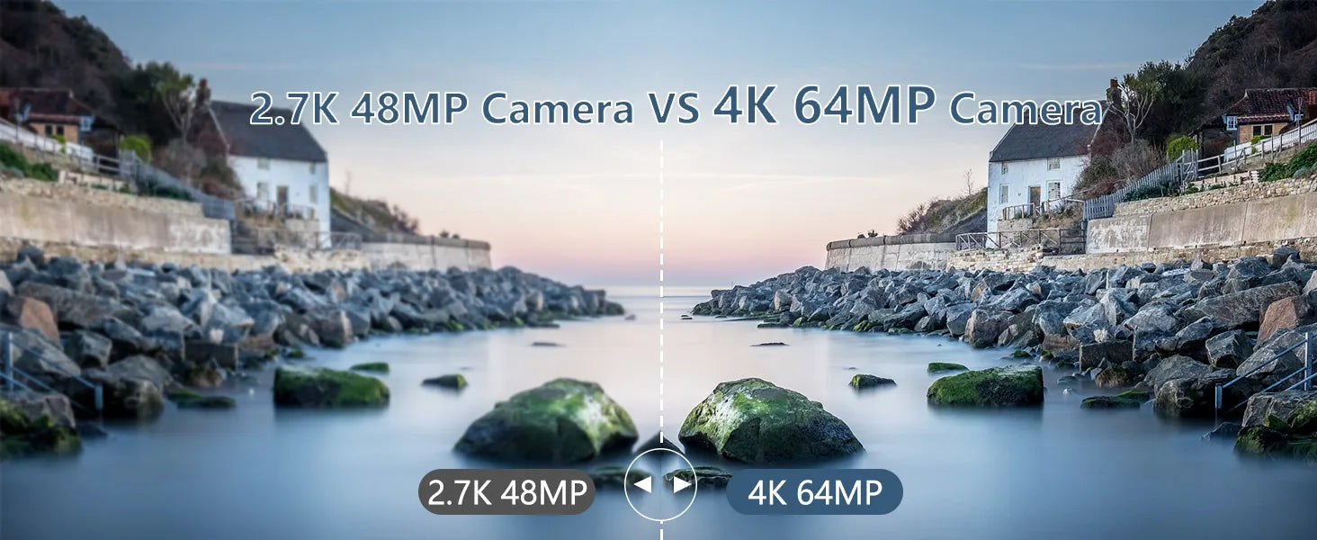 4K compact digital photography camera, 18x digital zoom, vintage vlog video recorder for YouTube, 180° flip screen, WiFi webcam