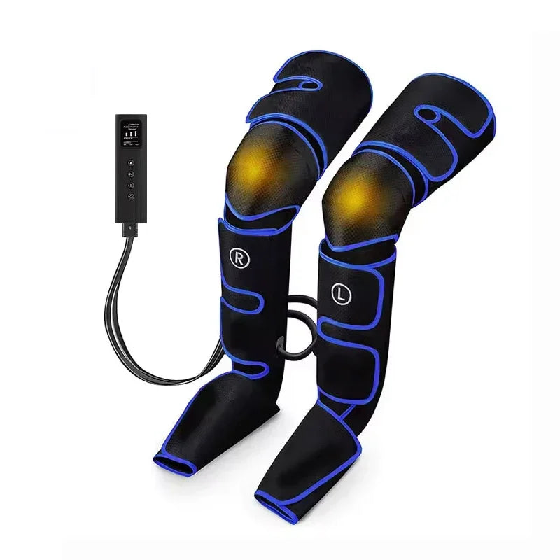 Air Compression Circulation Leg Massager Pneumatic Massage Boots Lymphedema Drainage Release For Athletes