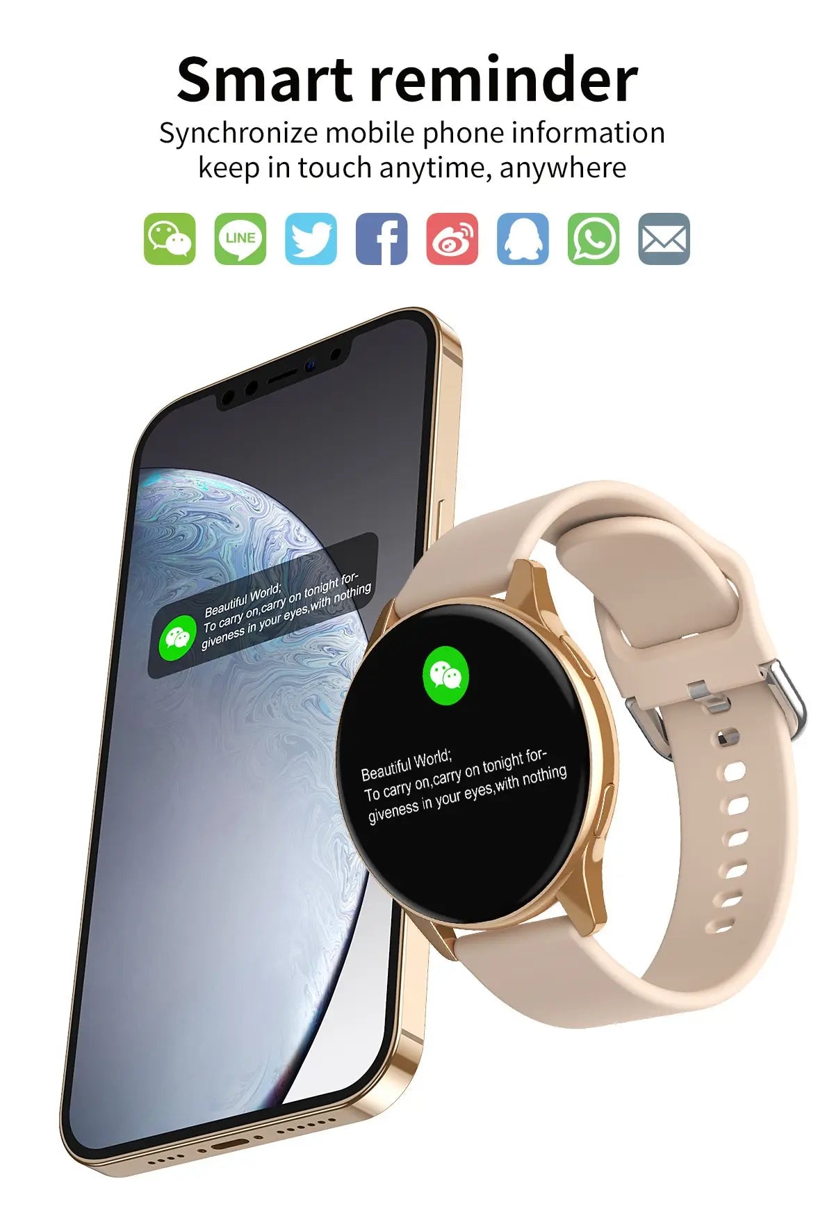 Newest Smart Watch 2024 Full Round Smartwatch Men Bluetooth Call Smart Watch Women Fitness Bracelet DIY Faces IOS Android Phone