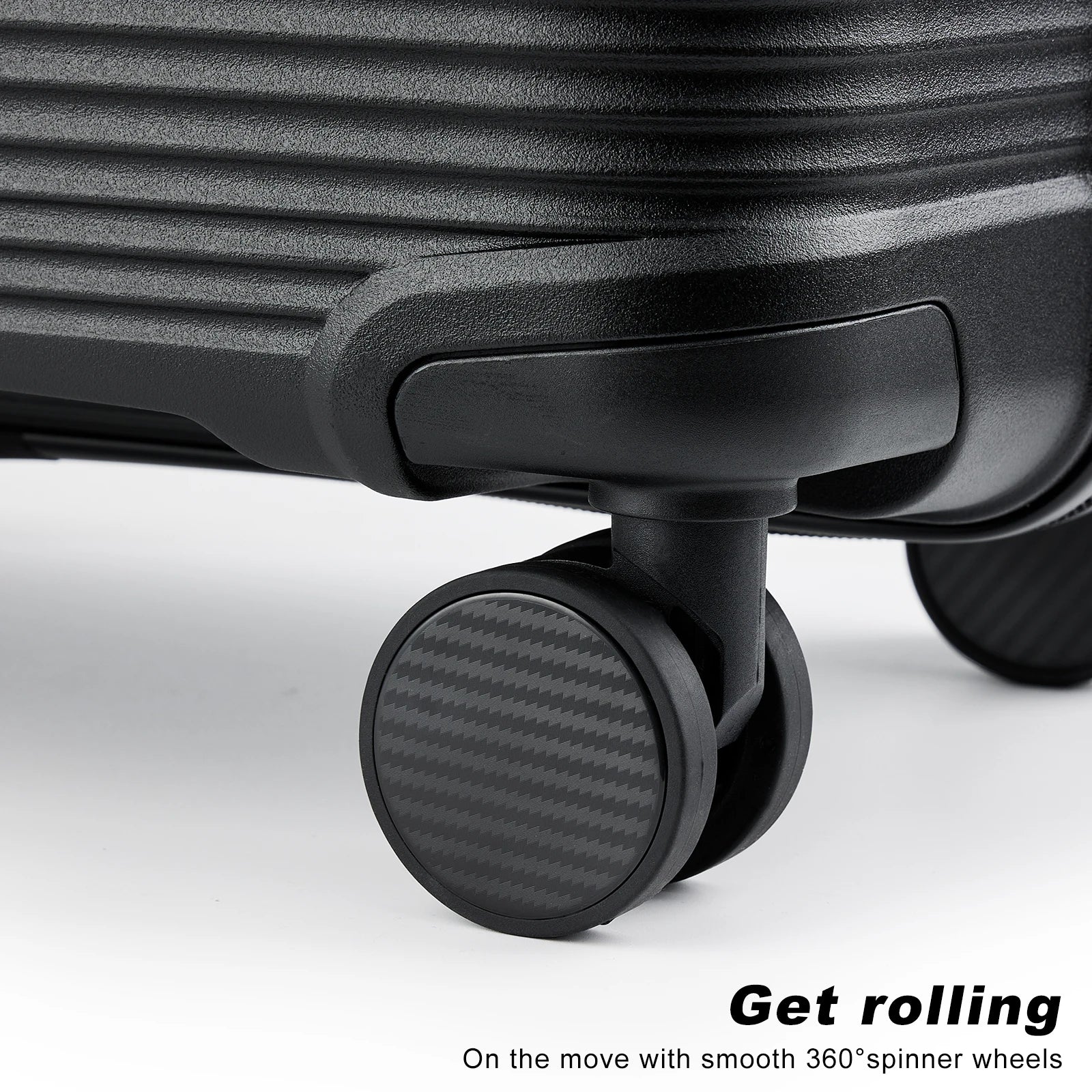 Travel Suitcase Rolling, Carry on Boarding Luggage Cabin Set with Cosmetic Case Spinner Wheels Travel Trolley Case 13 20 Inch