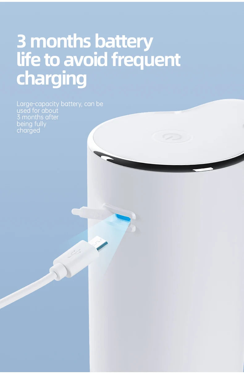 Automatic Foam Soap Dispensers Smart Washing Hand Machine With USB Charging Infrared Sensor Liquid Dispenser Hand Sanitizer