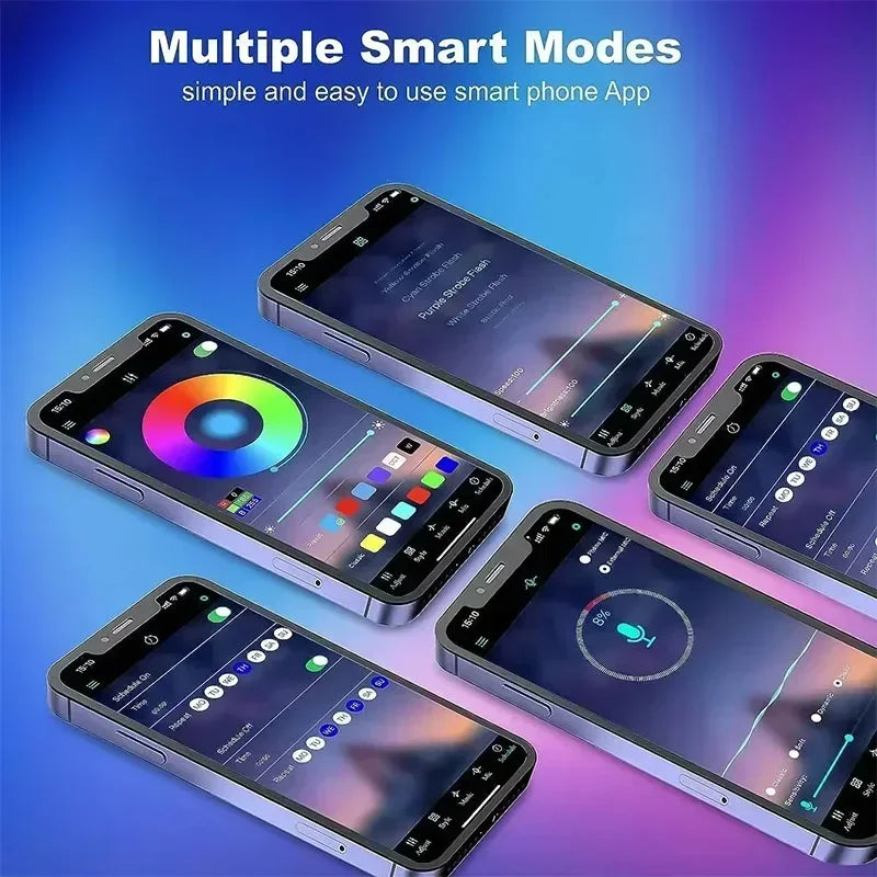 1-30M 5V USB Bluetooth LED Strip Light SMD 5050 5V RGB Flexible LED Strip Bluetooth APP Control Color Change For TV background