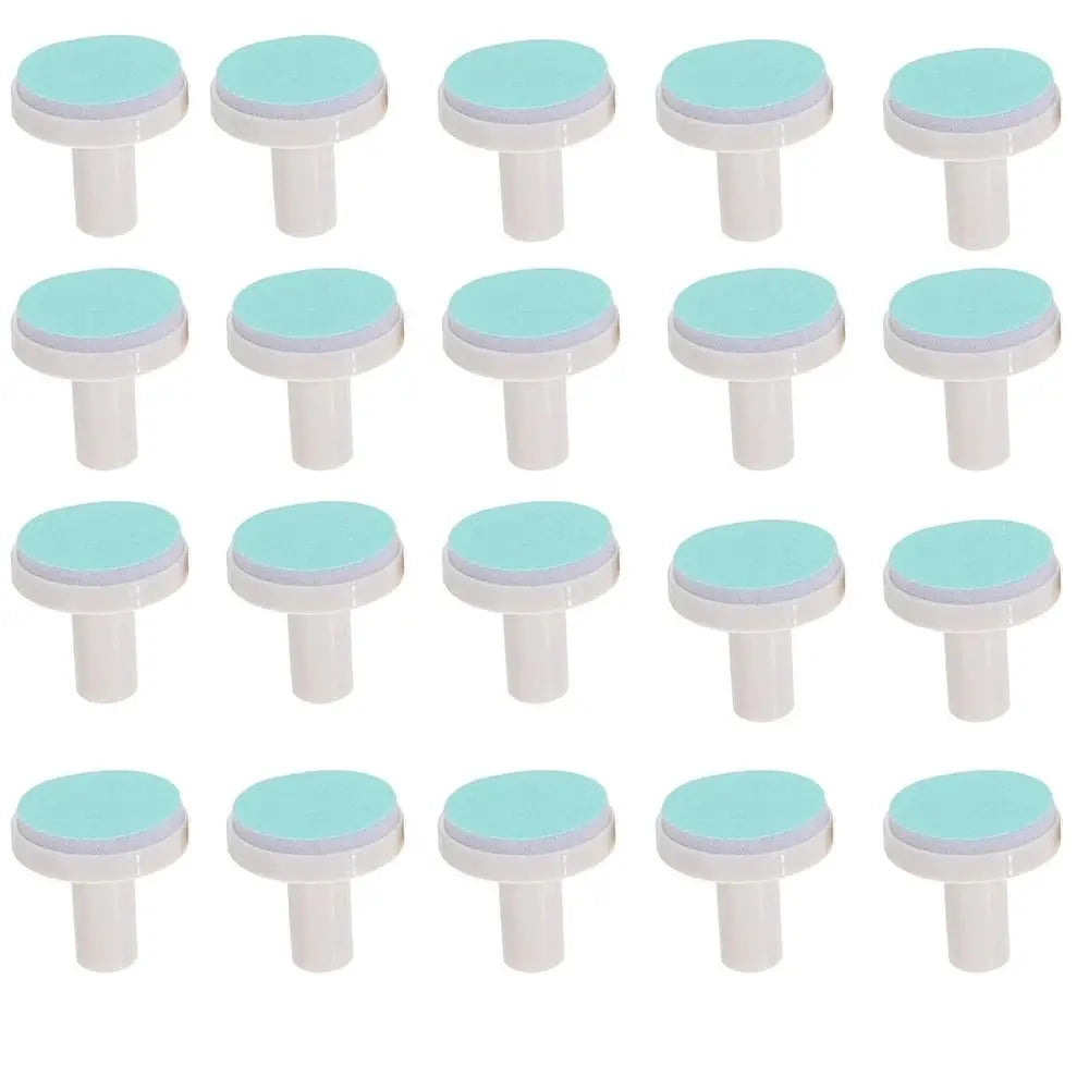 20Pcs Baby Nail File Pads Electric Nail Trimmer Replacement Pads Baby Nail Grinding Heads for Kid Newborn Infant Toddler