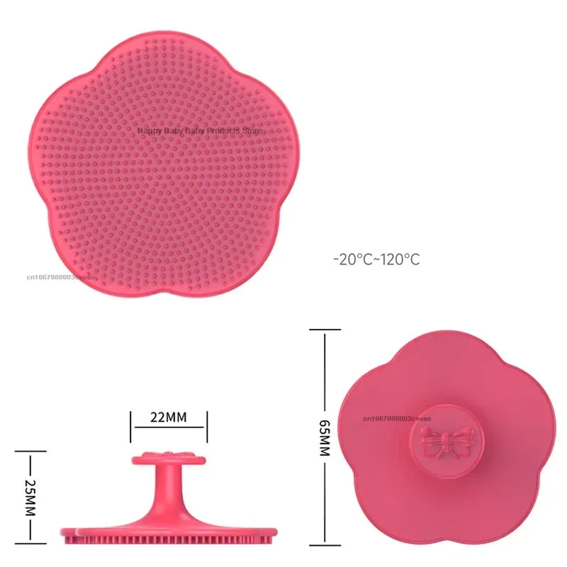 New Baby Care Accessories Fetal Head Fat Comb Infant Bathing Soft Comb Newborn Hair Cleaning Supplies Infant Comb Head Massager