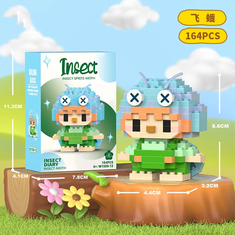 Animals Bricks Construction Set Micro Building Blocks Children Toy Adult Particle Building Block Mini Toys Decoration Home Gifts