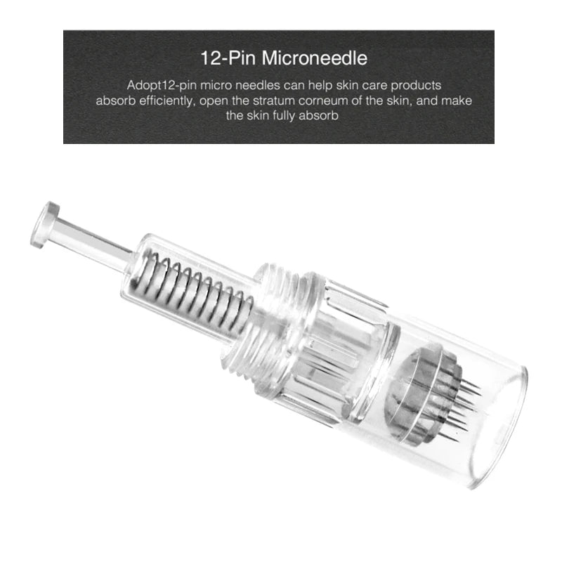 Professional Derma Pen Microneedle Pen With Needles Cartridges Skin Care Device Wireless Microneedling Machine Beauty Tool