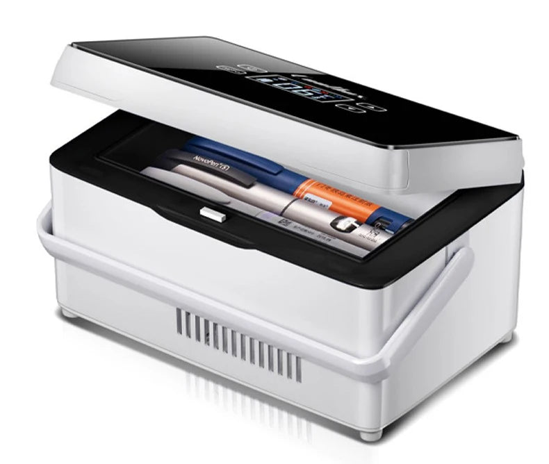 20400mAh Portable Insulin Refrigerator USB Rechargeable Mini Cold Box Drug Medicine Constant Temperature Cooler Case With Bag