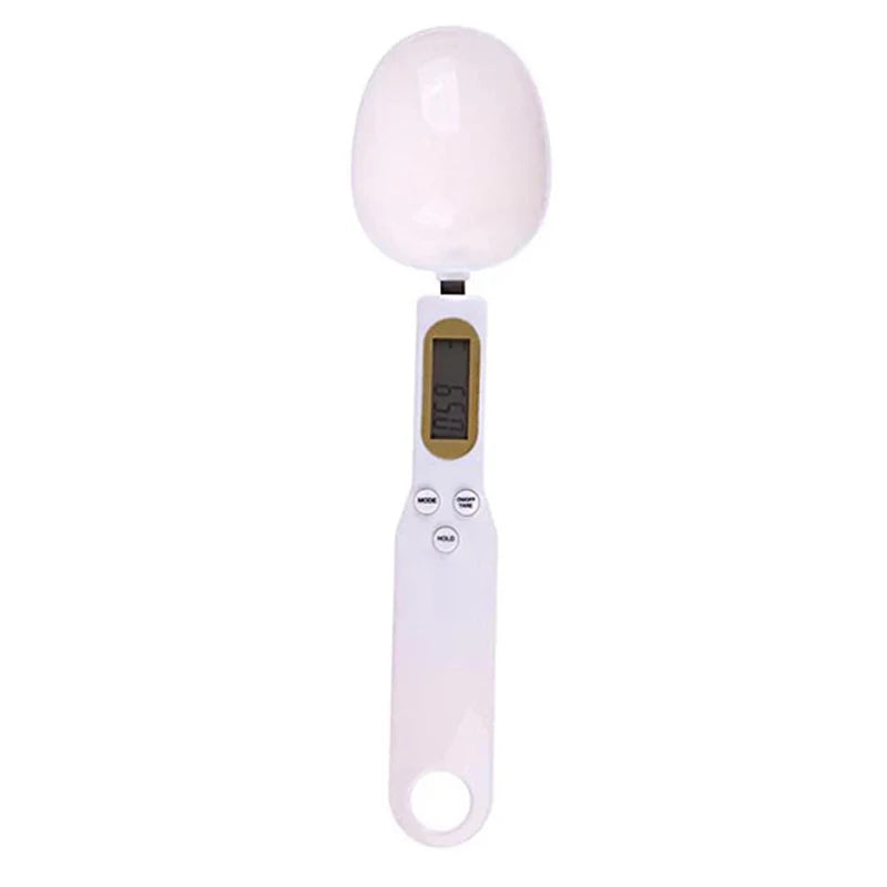 LCD Digital Measurement Adjustable Weighing Spoon Kitchen Scale Electronic Measuring Spoon Coffee Powder Scale Baking Scale