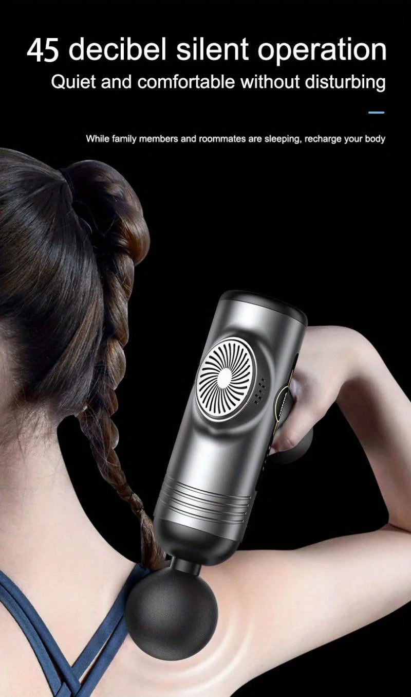 99 Speed Professional Muscle Massage Gun Massager Massager for Neck and Back Massage Instrument Dropshipping Fitness Equipment