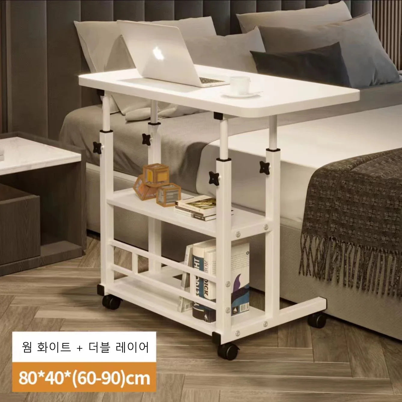 Height Adjustable Liftable Bed Table Bed Table For Home Removable Bed Desk Sofa schreibtisch Table Computer pliante Gaming