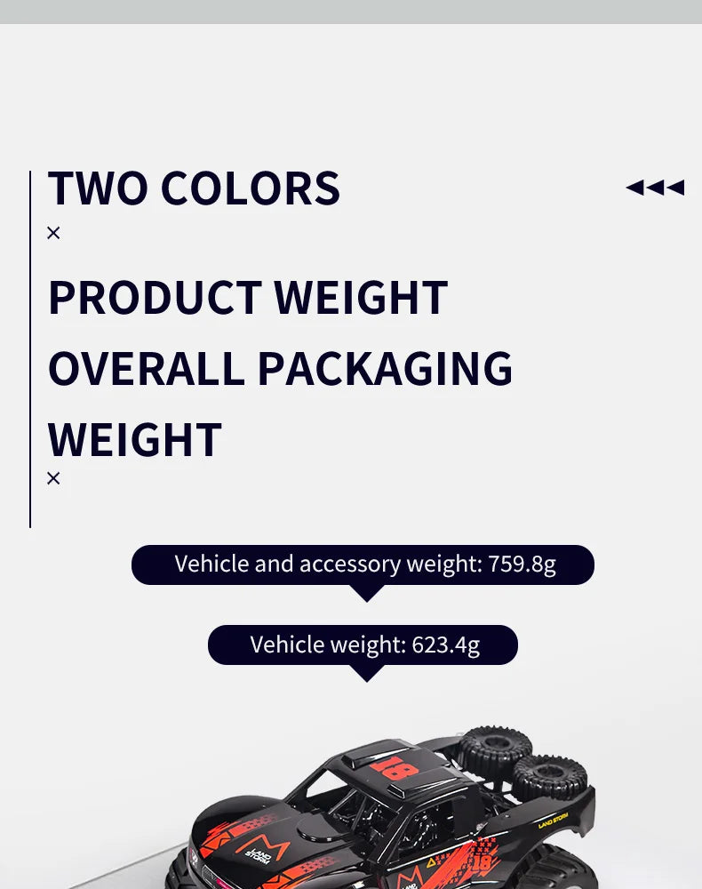 JJRC Q156 4WD 2.4G Amphibious Off-road Climbing RC Flip Stunt Car Racing All-terrain Waterproof Children's RC Toys Gifts