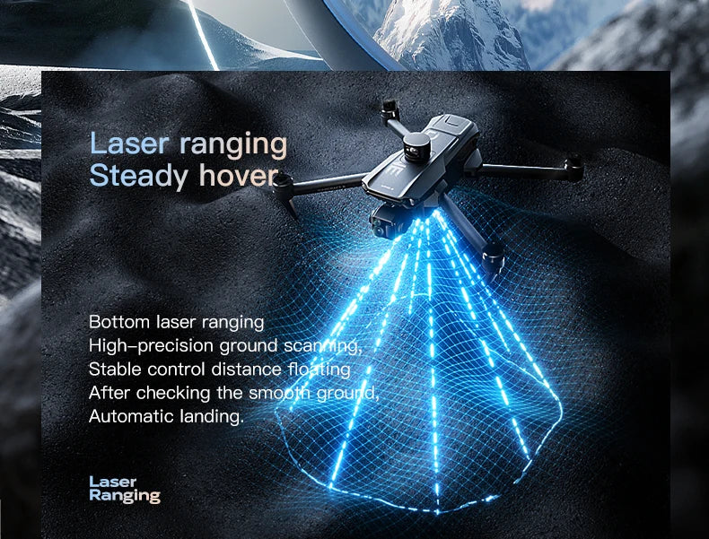 New Wing 6 Drone 8K Camera 3-Axis Gimbal WIFI Obstacle Avoidance FPV Brushless Touch Screen Remote Control Quadcopter Toys Gifts