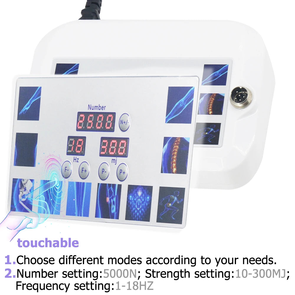 Shockwave Therapy Machine 300MJ For Effective ED Treatment And Body Pain Relief Massage Newest Professional Shock Wave Massager