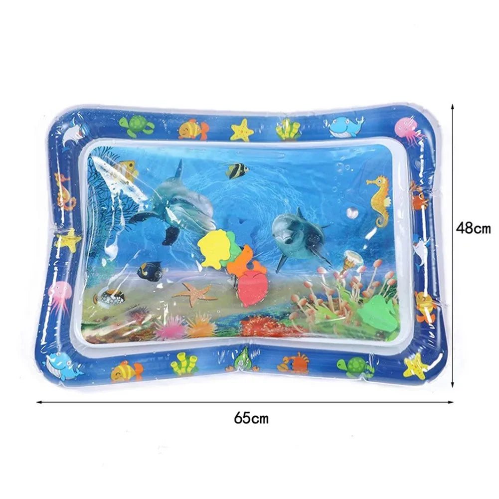 Baby Water Play Mat Inflatable Toys Children's Mat Kids Thicken PVC Playmat Toddler Activity Play Center Water Mat for Babies