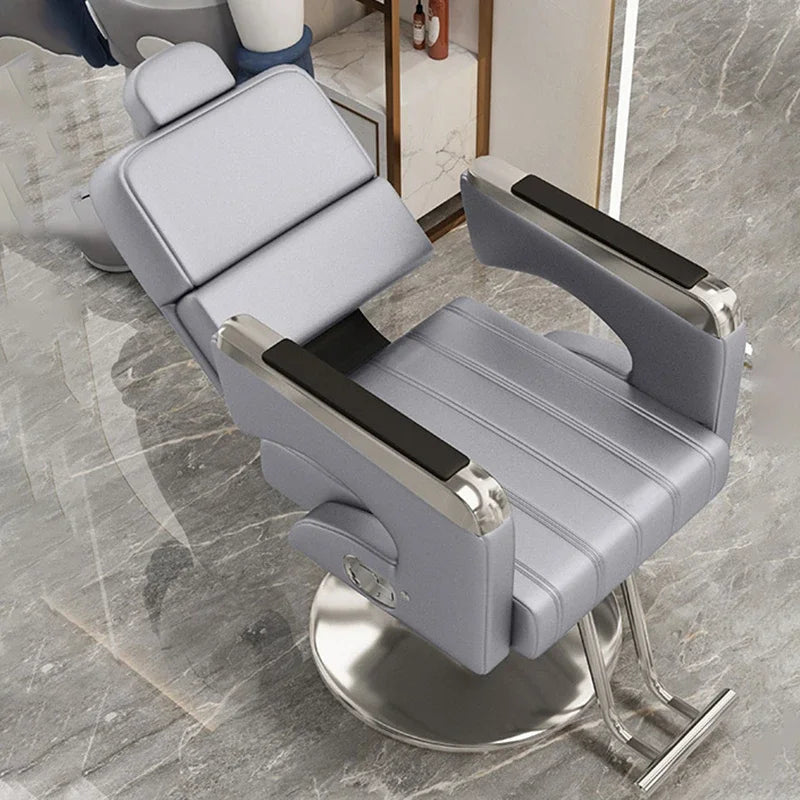 Barber Shop Barber Chair, 360° Rotatable, Hydraulic Lift Chairs, New Design, Customizable Hair Salon Store Furniture Wholesale