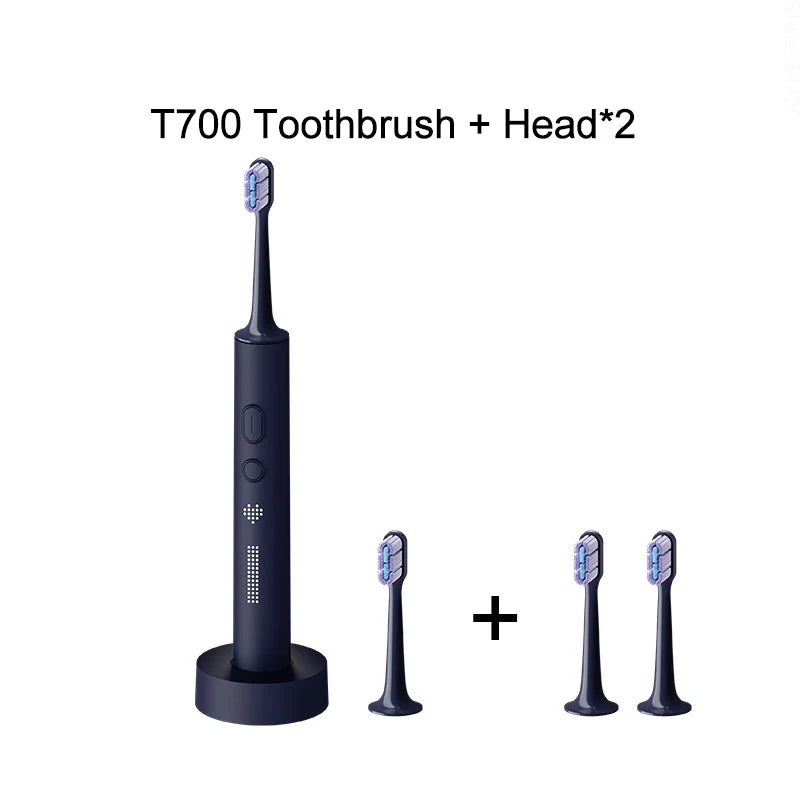 XIAOMI MIJIA Sonic Electric Toothbrush T700 Ultrasonic Vibration Teeth Whitening Oral Clean Brush Smart APP Electric Tooth Brush