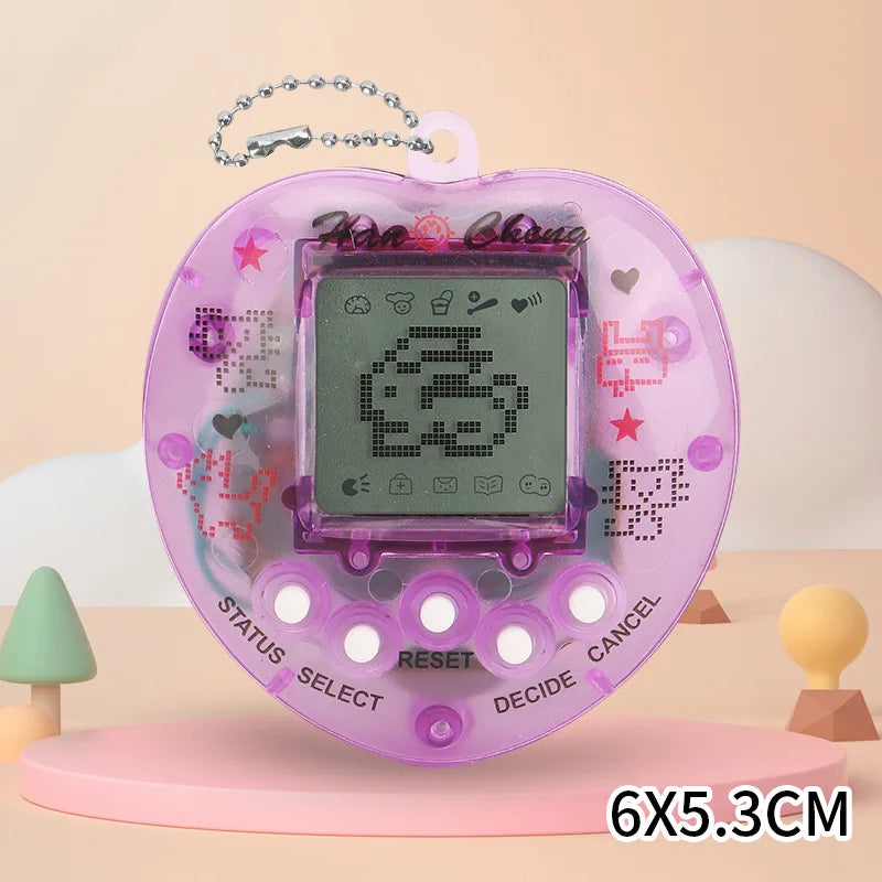 Hot Selling Electronic Pet Machines Handheld Mini Nostalgic Game Consoles Children'S Puzzle Toys, Hanging Decorations Gifts