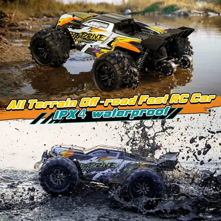 4WD Remote Control Car Off Road 4x4 RC High Speed Buggy Truck Super Brushless 50 or 80KM/H Fast Drift Racing Toy Kids Adults