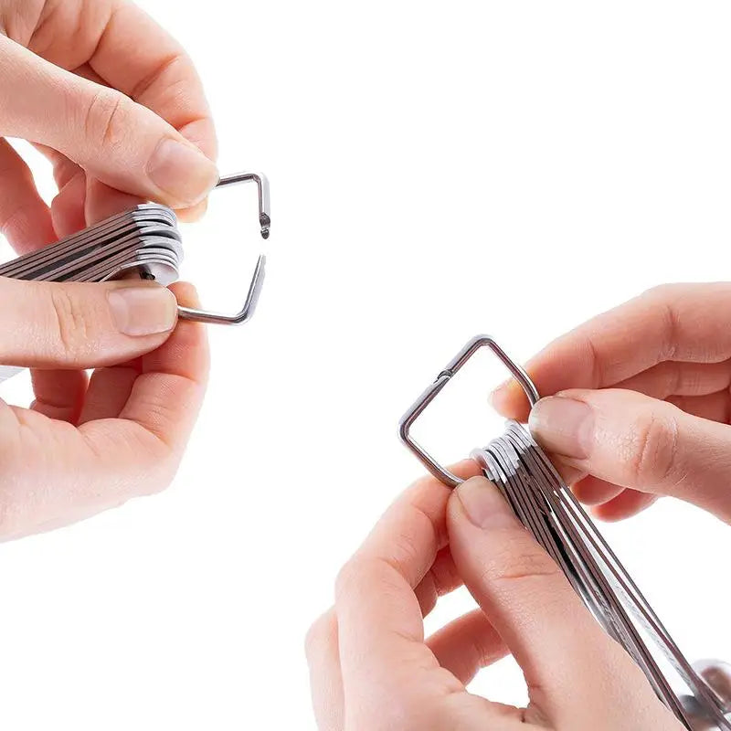 6/9/11Pcs Measuring Spoons Set Stainless Steel Seasoning Coffee Scoop Measuring Spoon With Scale Kitchen Baking Measuring Tools