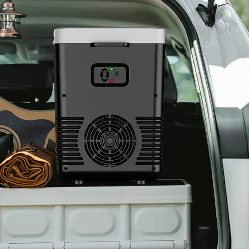 10L mini Refrigerator For Car Home Travel Refrigerator 12V 220V Auto Freezer Cooler & Warmer Electric Fridge Portable Icebox