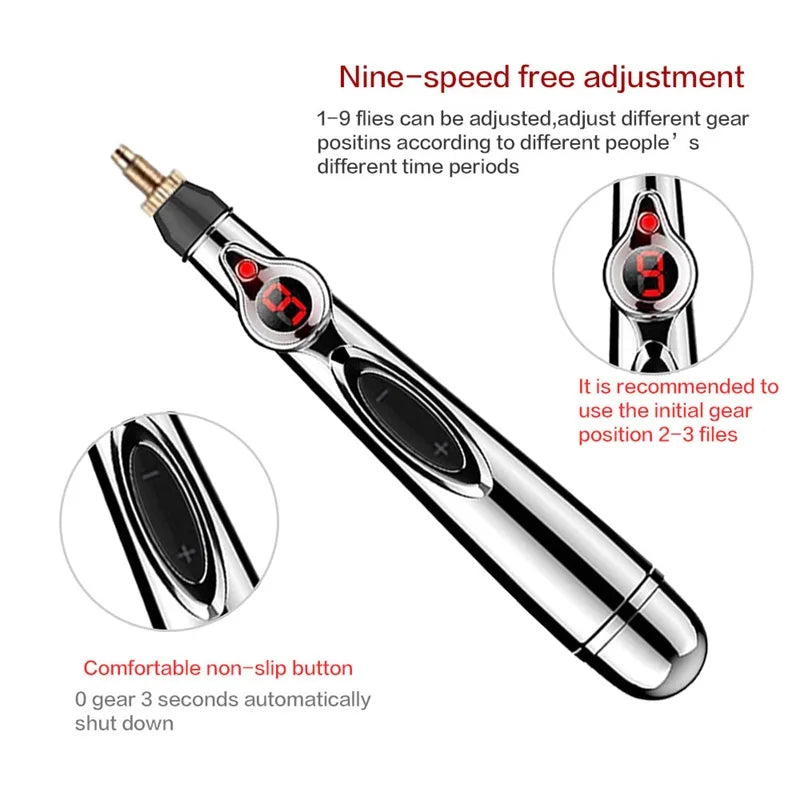 EMS Muscle Machine Body Massager Relaxation Treatments Tennis Acupuncture Pen Massage Tens Fisioterapia Muscle Electrostimulator