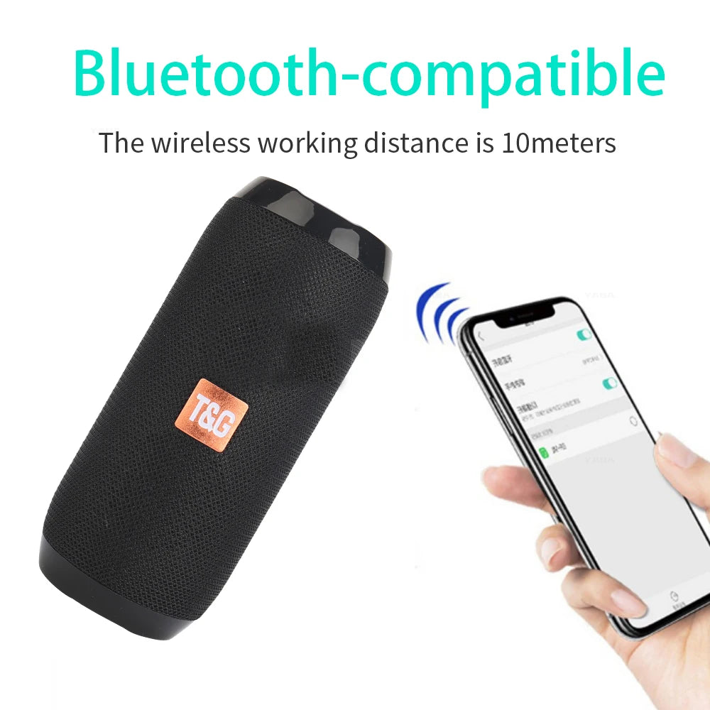 Portable Wireless Bluetooth Speaker Blutooth Music Sound Box For Caixa De Som Blootooth Subwoofer Radio FM Handfree Bass System