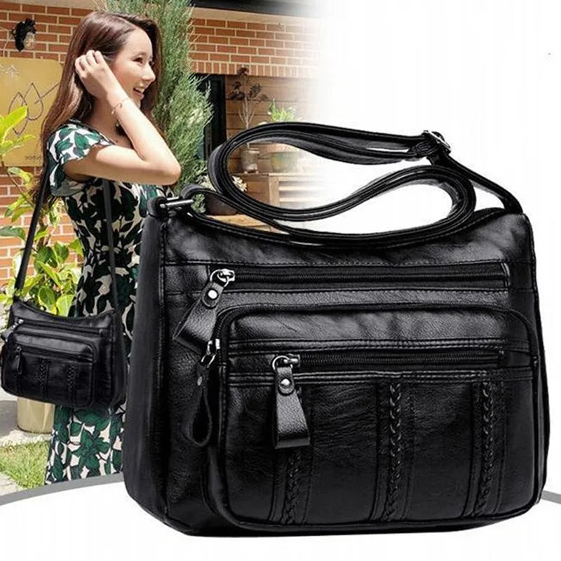 Women's Bag 2025 Trend Korean Handbags Designer Luxury Brand Ladies Shoulder Bags Soft Leather Fashion Versatile Crossbody Bag