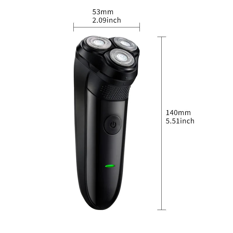 Electric shaver, rechargeable mini portable shaver, intelligent floating shaver, the choice of gift for men