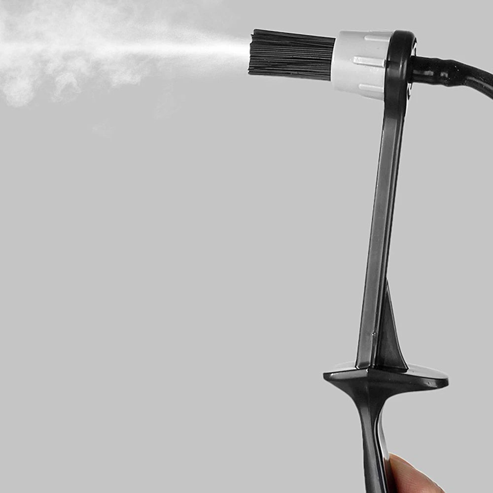 Coffee Machine Steam Cleaning Brush Commercial Brew Head Dirt Replaceable Head Long Handle Cleaning Brush Barista Tool