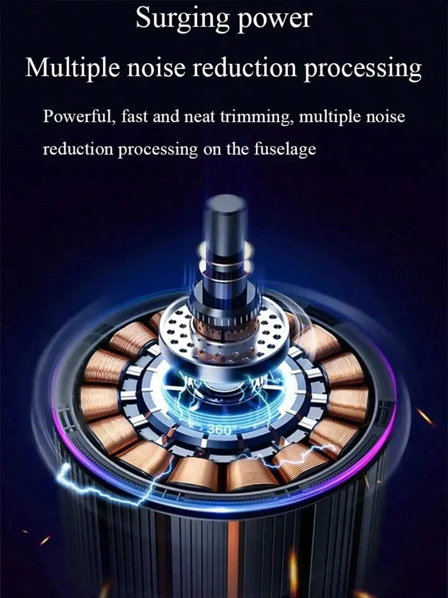 9D Electric Shavers For Men Waterproof Electric Trimmer Razor Wet  Dry Use Rechargeable Battery Rotary Shavers Machine Shaving