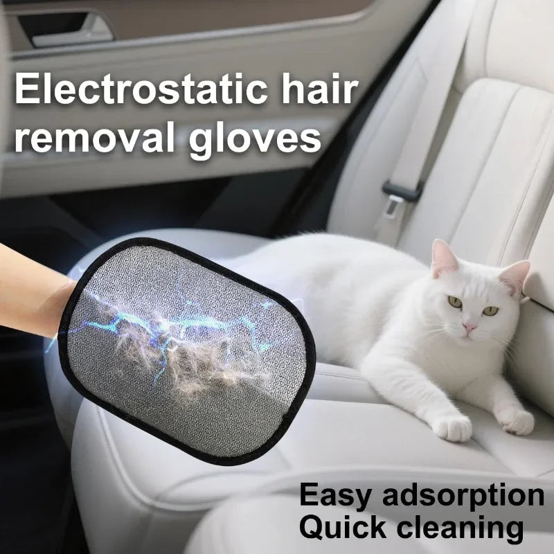 Pet Electrostatic Hair Removal Gloves Cat Brush Adhesive Comb Washing Grooming Tool  Pet Products Grooming Cats  Cat Supplies