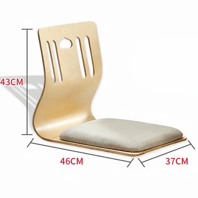 Lazy Sofa Tatami Single Legless Backrest Chair Element Minimali Japanese Floor Chair Cushion Sofa Set Living Room Furniture