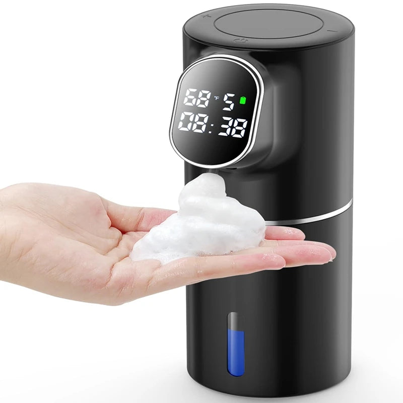 Xiaomi Automatic Foaming Soap Dispenser Touchless HD LED Time And Temperature Display 5-Level Adjustable IPX6 11Oz/320Ml