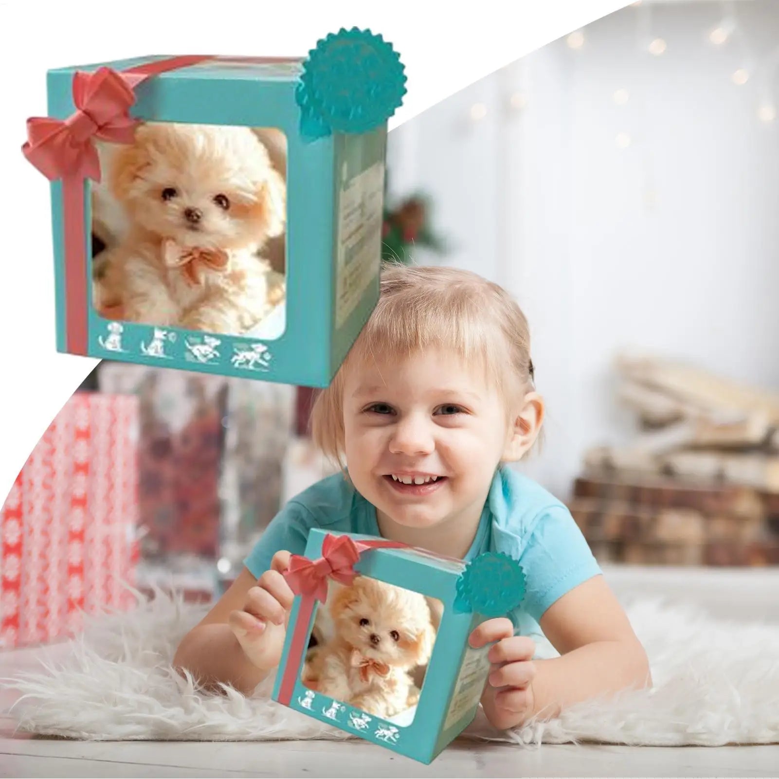 Interactive Plush Electric Toy Dog That Walks and Barks - Intelligent Pet Gift for Kids Birthday