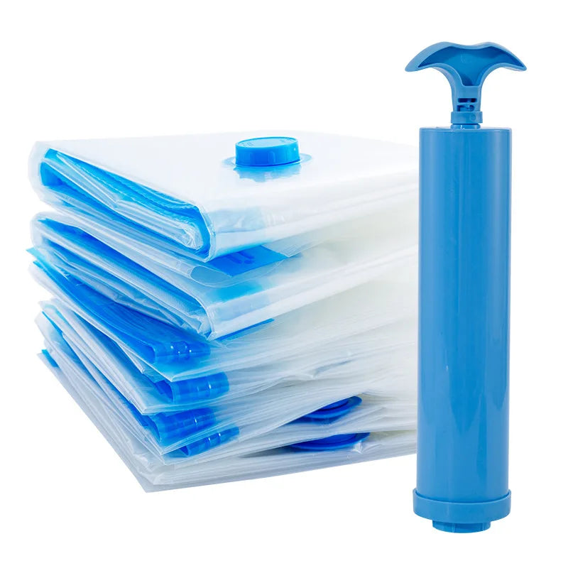 1Pcs Vacuum Storage Bags For Clothes Bedding Space Saving Bags Storage Vacuum Seal Packet Folding Compressed Organizer Bag