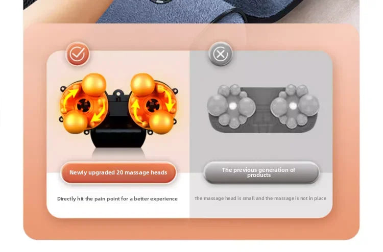 Cervical Massager Neck Waist Back Full Body Multifunctional Massage Cushion Home Recliner Electric Mattress