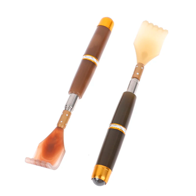 1 Pc Extendable Magnetic Ball Hackle Back Scratcher With Magnet Telescopic Scratching Backscratcher Massager Back Scraper