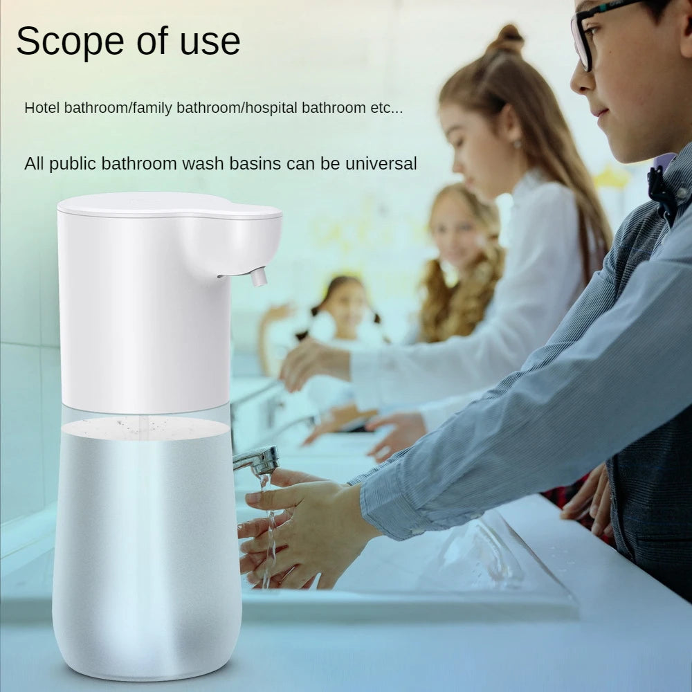 Automatic Foaming Soap Dispenser,4-Level Adjustable Foam ,650ML/22oz Touchless Hand & Dish Soap Dispenser for Office,Hotel, Home