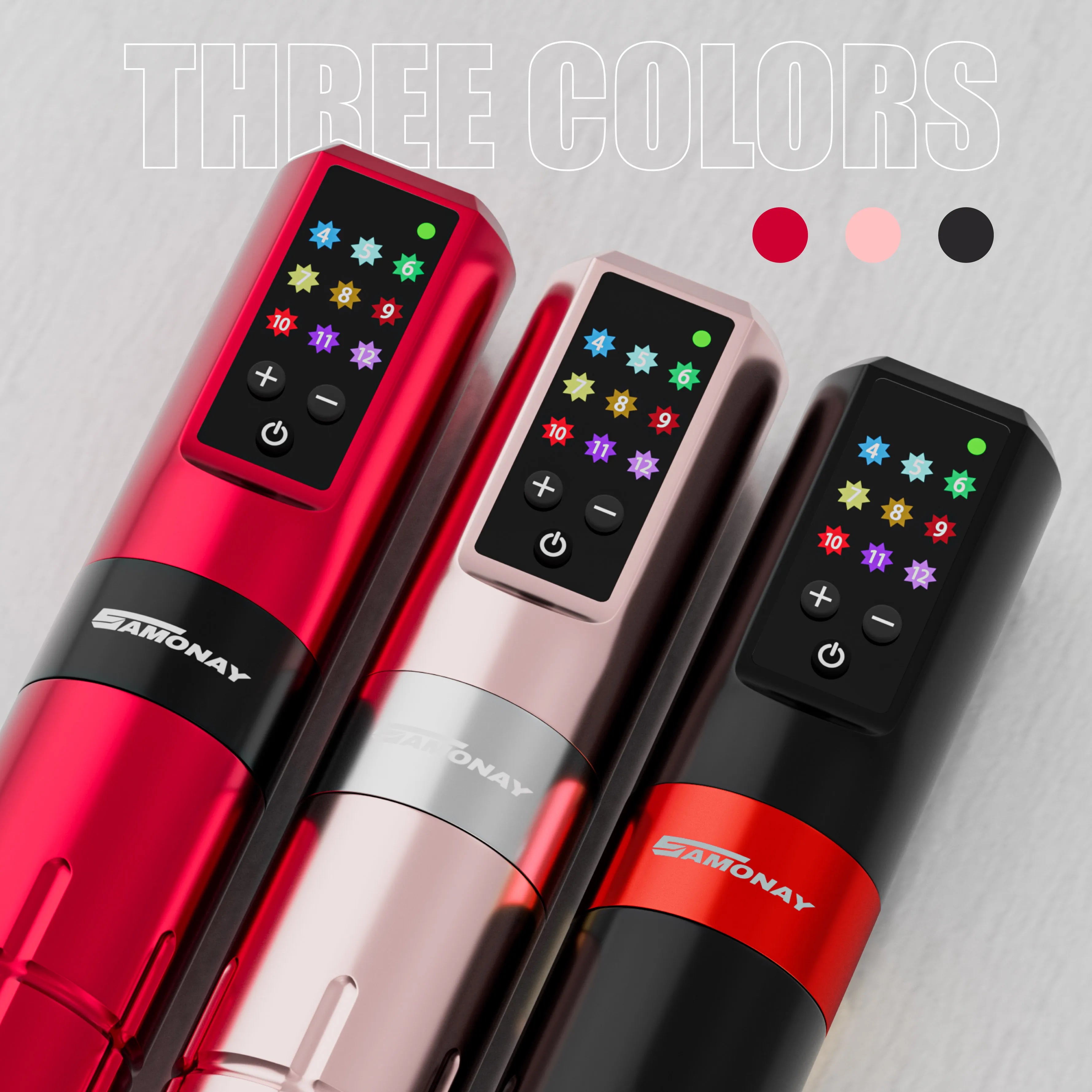 NeebolRotary Wireless Tattoo Machine Kit Complete Tattoo Set with 20PCS Cartridge Needle Permanent Makeup Tool for Tattoo Artist