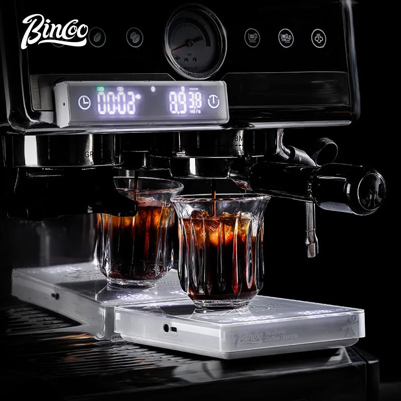 Bincoo Bluetooth Coffee Scale Precision Kitchen MINI Smart Digital Scale Small Electronic Scale Portable Barista Accessories