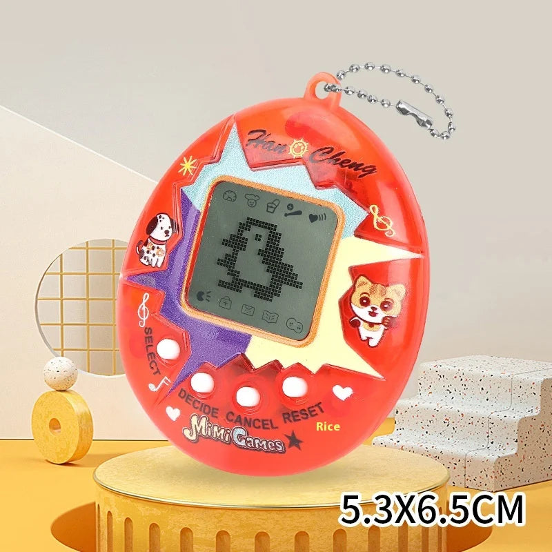 Hot Selling Electronic Pet Machines Handheld Mini Nostalgic Game Consoles Children'S Puzzle Toys, Hanging Decorations Gifts