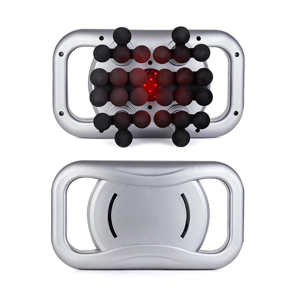 48-Heads Body Massage Gun High-Frequency Vibration Fascia Gun Back Waist Thigh Massager Neck Shoulder Massager Muscle masajeador