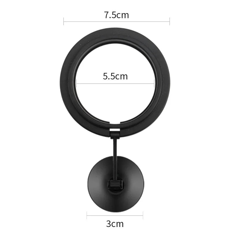 Black Color Aquarium Feeding Ring Fish Tank Floating Food Tray Feeder Square Circle Accessory Fish Food Feeder Suction Cup