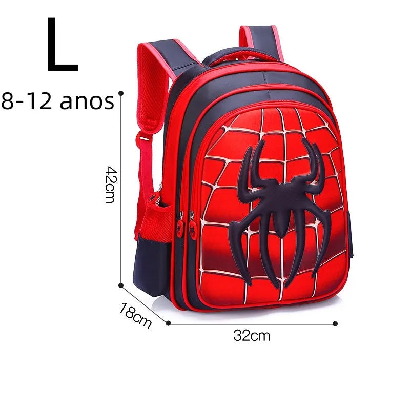 Spider King 3D Kids Backpack - Durable and Stylish Design!