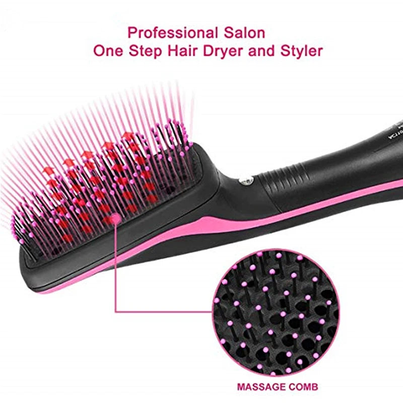 Hot Selling Hair Dryers One-Step Electric Hot Air Brushes Travel Hair Dryers Brush Salons Professional Styling Tools