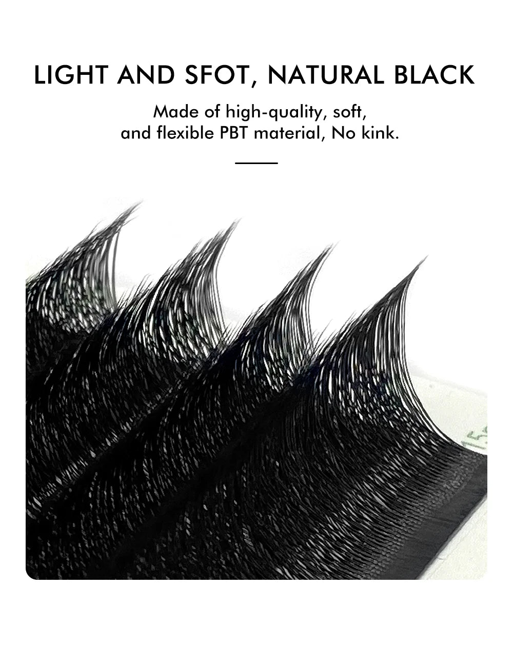 NATUHANA W-Shaped 4D 5D Volume Eyelash Extensions Premade Volume Fans W Shape Lashes Natural Soft False Eyelashes for Makeup